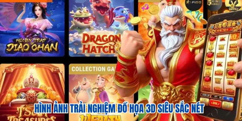 Hình ảnh trải nghiệm đồ họa 3D siêu sắc nét   